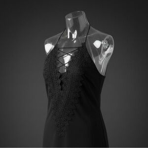 Elegant Black Sheer Top